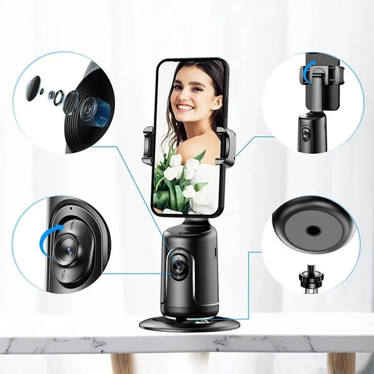 360 Auto Face Tracking Phone Holder